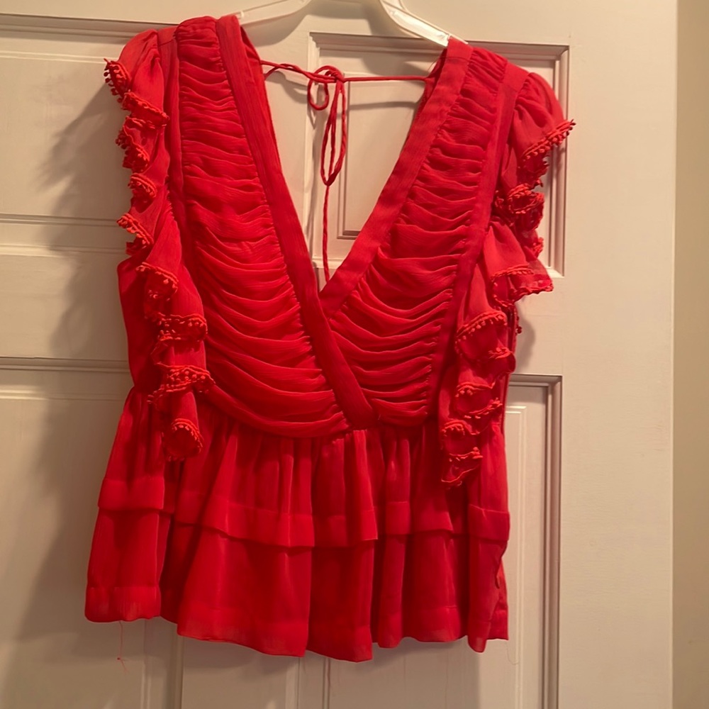 Ruffled top